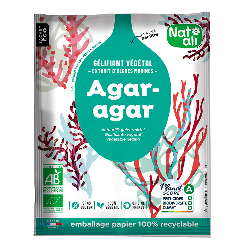 Agar agar Bio SAINTE LUCIE : le sachet de 10g à Prix Carrefour