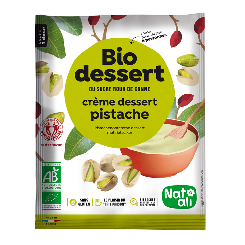 Crème Pistache bio