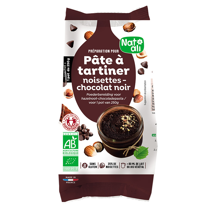 Pâte à tartiner bio - Pâte à tartiner chocolat noisettes