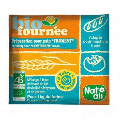 Levure boulangère - Lot de 3 x 9g, Culinat